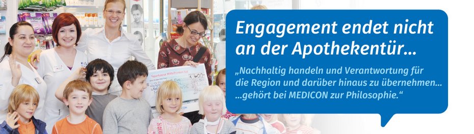 Engagement endet nicht an der Apothekentür...