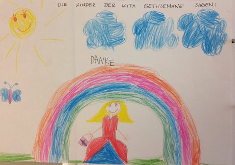 Vorschulkinder-sagen-danke